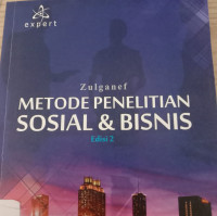 Image of Metode penelitian sosial & bisnis