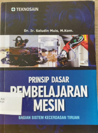 Prinsip Dasar Pembelajaran Mesin