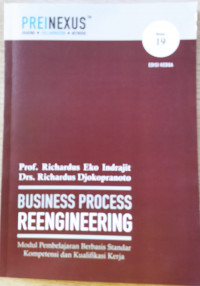 Image of BUSINESS PROCESS REENGINEERING