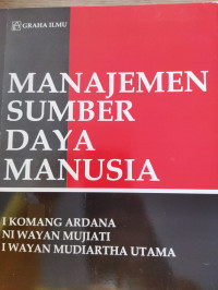 Image of MANAJEMEN SUMBER DAYA MANUSIA