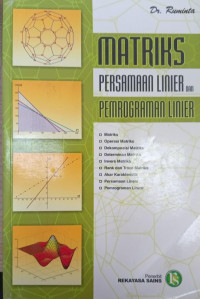 Image of Matriks Persamaan Linier dan Pemograman Linier
