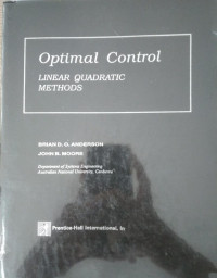 Optimal Control Linear Quadratic Methods