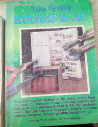 Image of TEKNIK REPARASI KULKAS & AC