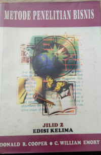Image of METODE PENELITIAN BISNIS JILID 2
