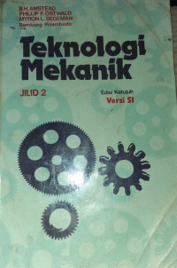Image of Teknologi Mekanik JILID 2