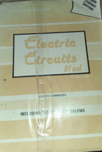 Image of THEORY AND PROBLEMS OF ELECTRIC CIRCUITS