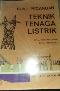 Image of BUKU PEGANGAN TEKNIK TENAGA LISTRIK  JILID III