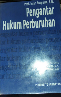 Image of PENGANTAR HUKUM PERBURUHAN