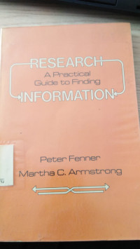 Image of RESEARCH A PRACTICAL GUIDE TO FINDING INFORMATION