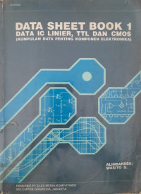 Image of DATA SHEET BOOK 1: DATA IC LINIER, TTL DAN CMOS
