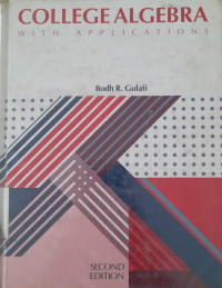 Image of COLLEGE ALGEBRA WITH APPLICATIONS