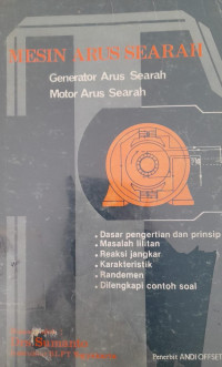 Image of MESIN ARUS SEARAH: Generator Arus Searah, Motor Arus Searah