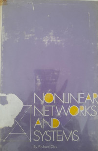 Image of NONLINEAR NETWORKS AND SYSTEMS