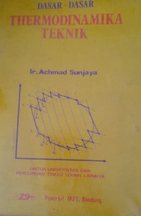 Dasar- Dasar Thermodinamika Teknik