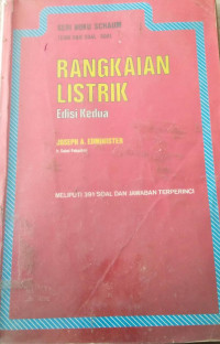 Image of SERI BUKU SCHAUM TEORI DAN SOAL-SOAL RANGKAIAN LISTRIK EDISI KEDUA