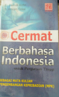 Cermat Berbahasa Indonesia untuk Perguruan Tinggi