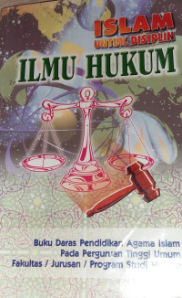 ISLAM UNTUK DISIPLIN ILMU HUKUM