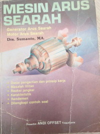 MESIN ARUS SEARAH Generator Arus Searah Motor Arus Searah