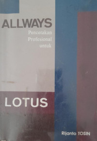 Allways Pencetakan Profesional untuk Lotus