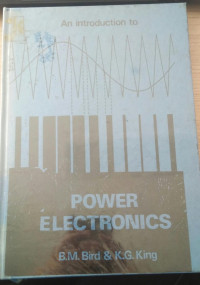 Image of An introduction to POWER ELECTRONICS