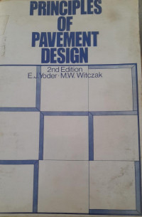 Image of PRINCIPLES OF PAVEMENT DESIGN