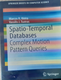Image of Spatio-Temporal Databases Complex Motion Pattern Queris