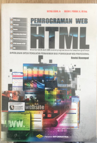 Image of PEMROGRAMAN WEB DENGAN HTML