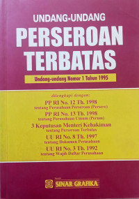 undang undang perseroan terbatas