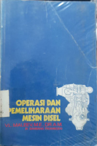 operasi dan pemeliharaan mesin diesel