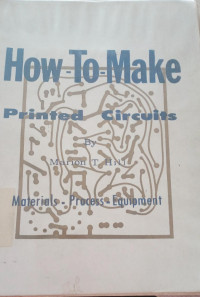 how  to make printed circuits