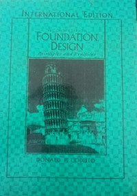 Image of FOUNDATION DESIGN Principles and Practices