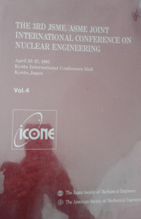 Image of the 3RD JSME/ ASME joint international conference on nuclear engiineering
