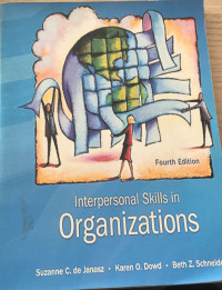 Interpersonal Skills in Organizations