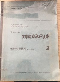 Image of PERHITUNGAN PORTAL BERTINGKAT dengan cara TAKABEYA
