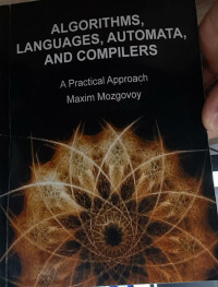 Image of ALGORITHMS, LANGUAGES, AUTOMATA, AND COMPILERS
