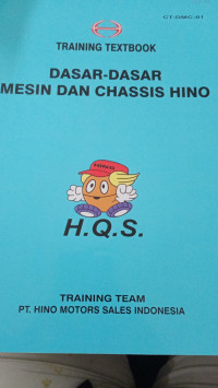 dasar dasar mesin dan chassis hino