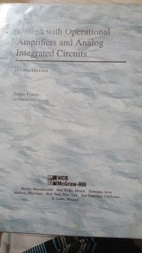 Image of Design with Operation Amplifiers and Analog Integrated Circuits