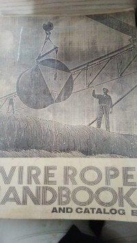 Image of wire rope hand book