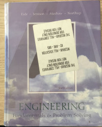 Image of ENGINEERING Fundamentals & Problem Solving