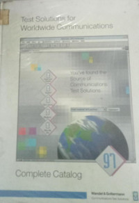 Image of Test Solutions for worldwide Communications