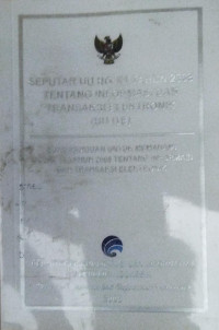 Image of seputar uu no.11 tahun 2008 tentang informasi dan transaksi elektronika