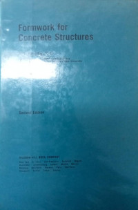 Image of Formwork for Concrete Structures