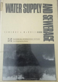 Image of WATER SUPPLY AND SEWERAGE
