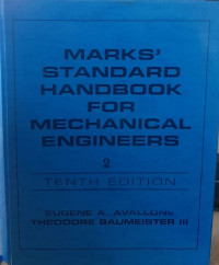 Image of marks standard handbook for mechanical engineers