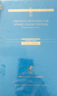 Image of iterative methods for sparse linear systems