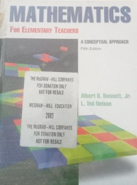 MATHEMATICS For Elementary Teachers