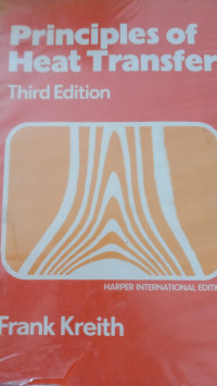 Image of Principles of Heat Transfer