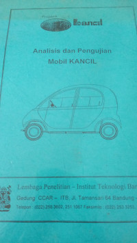 Image of Analisis dan Pengujian Monil Kancil
