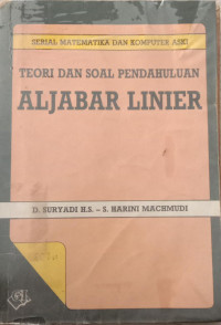 TEORI DAN SOAL PENDAHULUAN ALJABAR LINEAR