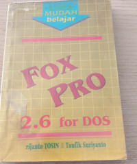 Image of Cara Mudah Belajar Fox Pro 2.6